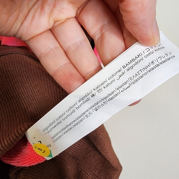 Zara Pink Striped Hoodie S - Picture 3 of 5